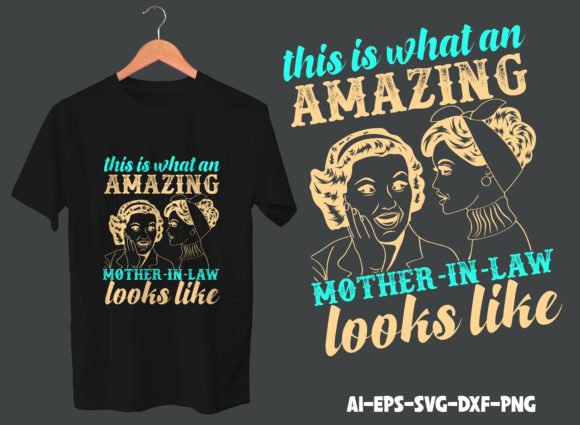 Amazing Mother-in-law Graphics for Print Templates