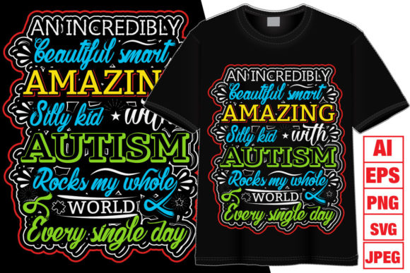 Autism T-Shirt Design 8 Graphics Review