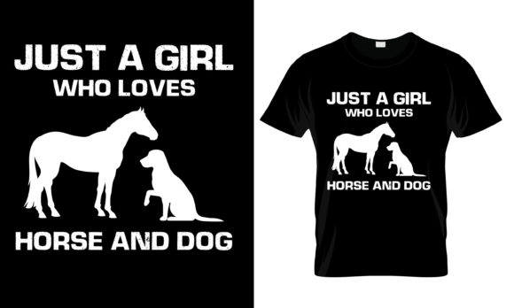Horse Graphics for Print Templates
