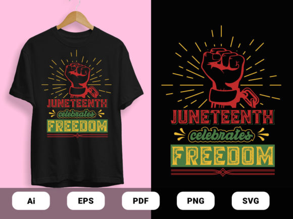 Juneteenth Celebrates Graphics & Print Templates