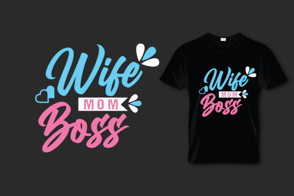 Mother's Day T-Shirt Graphics & Print Templates