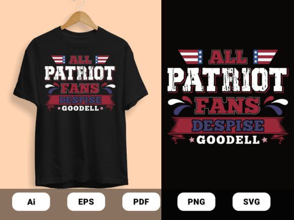 Patriot Fans Vector: Graphics & Print Templates