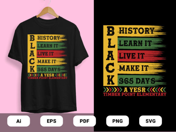 Reviewing the Black History T-shirts Design Vector for Embroidery