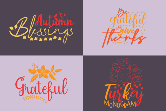 Thanksgiving Bundle: Graphics for T-Shirt Designs
