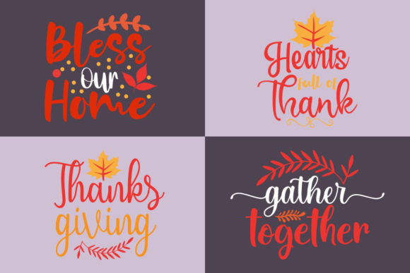 Thanksgiving Bundle: Graphics for T-Shirt Designs