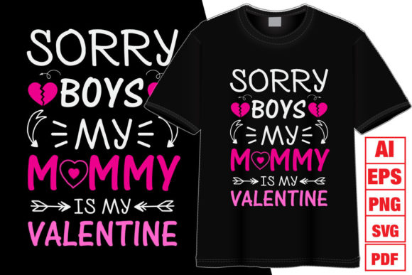 Valentines T-shirt Design 10 Graphics for Web